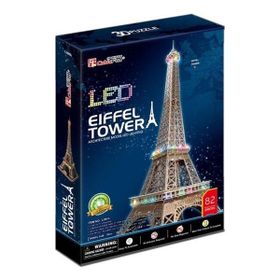 CubicFun Eyfel Kulesi 82 Parça 3D Puzzle