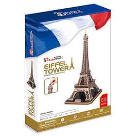 CubicFun Eyfel Kulesi 82 Parça 3D Puzzle