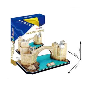 CubicFun MC177H Mostar Köprüsü Bosna Hersek 3D Puzzle