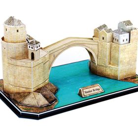 CubicFun MC177H Mostar Köprüsü Bosna Hersek 3D Puzzle
