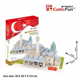 Cubicfun Mevlana Türbesi 116 Parça 3D Puzzle