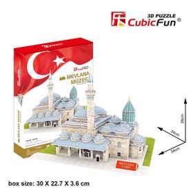 Cubicfun Mevlana Türbesi 116 Parça 3D Puzzle