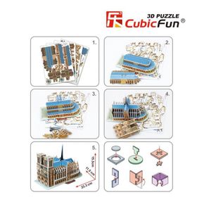 CubicFun Notre Dame De Paris 40 Parça 3D Puzzle