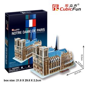 CubicFun Notre Dame De Paris 40 Parça 3D Puzzle