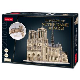 CubicFun Notre Dame De Paris 40 Parça 3D Puzzle
