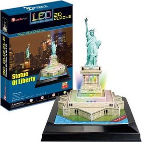 CubicFun Özgürlük Anıtı Abd 61 Parça 3D Puzzle