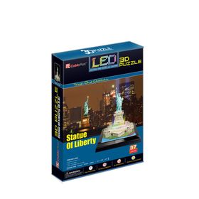 CubicFun Özgürlük Anıtı Abd 61 Parça 3D Puzzle