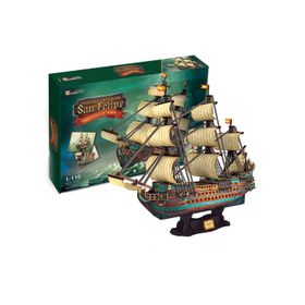 Cubicfun San Felipe Gemisi 248 Parça 3D Puzzle