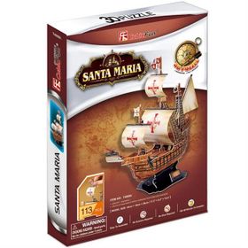 CubicFun T4008H Santa Maria Gemisi 3D Puzzle
