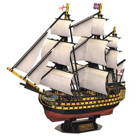 Cubicfun T4019H Hms Victory Gemisi 3D Puzzle