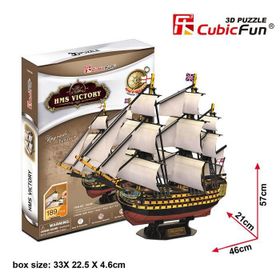 Cubicfun T4019H Hms Victory Gemisi 3D Puzzle