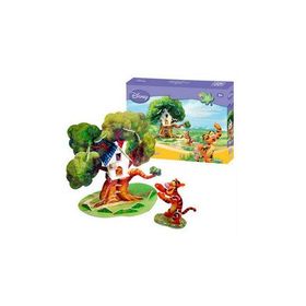 CubicFun Tigger'In Ağaç Evi 46 Parça 3D Puzzle