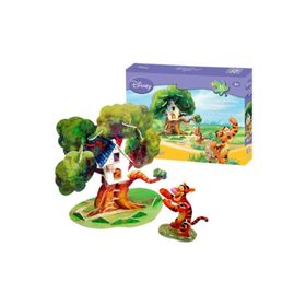CubicFun Tigger'In Ağaç Evi 46 Parça 3D Puzzle