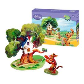 CubicFun Tigger'In Ağaç Evi 46 Parça 3D Puzzle