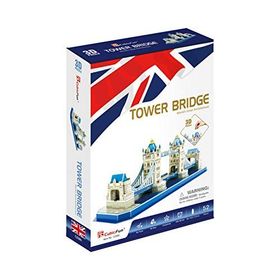 CubicFun Tower Bridge İngiltere 52 Parça 3D Puzzle
