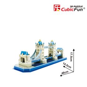 CubicFun Tower Bridge İngiltere 52 Parça 3D Puzzle