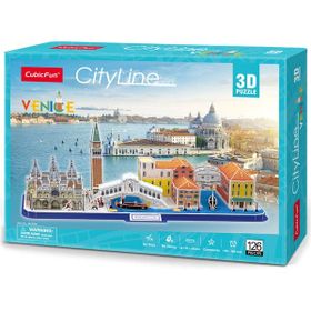 Cubicfun Venedik 3d 126 Parça Puzzle