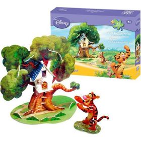 Cubicfun Winnie The Pooh Tigger'in Ağaç Evi 3d Puzzle