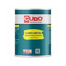 Cubo Gri 0.75 lt Metal Boya