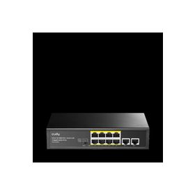 Cudy FS1010PG 8 Port 120 W Full PoE 10/100 2 Uplink Yönetilemez Switch