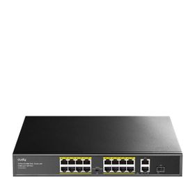 Cudy FS1018PS1 16 Port 10/100 1-SFP 200 W Full PoE Yönetilemez Switch