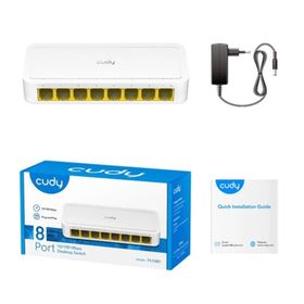 Cudy FS108D 8 Port 10/100 Yönetilemez Switch