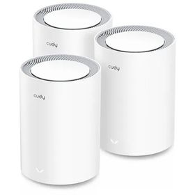 Cudy M1800 2.4-5 GHz 1200 Mbps 2 Gigabit Ethernet Port 4 Dahili Anten Wi-Fi 6 Mesh 3 Adet Router