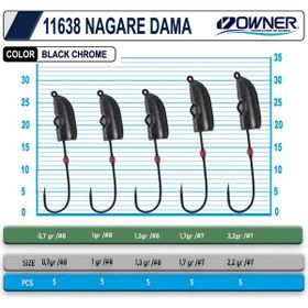 Cultiva 11638 Nagare Dama LRF Jig Head
