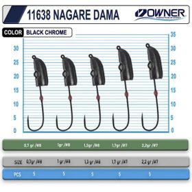 Cultiva 11638 Nagare Dama LRF Jig Head