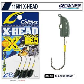 Cultiva 11681 X-Head LRF Jig Head