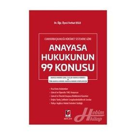 Cumhurbaşkanlığı Hükümet Sistemine Göre Anayasa Hukuku - Ferhat Uslu