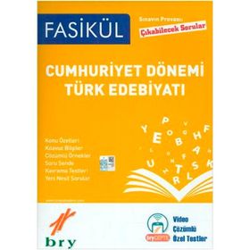 Cumhuriyet Dönemi Türk Edebiyatı Fasikül Sınavın Provası Çıkabilecek Sorular Birey Yayınları