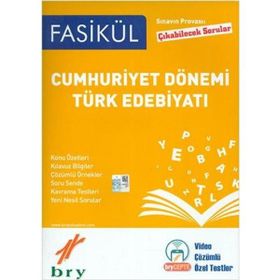 Cumhuriyet Dönemi Türk Edebiyatı Fasikül Sınavın Provası Çıkabilecek Sorular Birey Yayınları