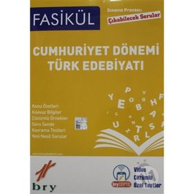 Cumhuriyet Dönemi Türk Edebiyatı Fasikülleri-Birey Yayınları