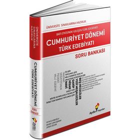 Cumhuriyet Dönemi Türk Edebiyatı Soru Bankası - Aydın Yayınları