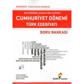 Cumhuriyet Dönemi Türk Edebiyatı Soru Bankası - Aydın Yayınları