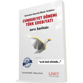 Cumhuriyet Dönemi Türk Edebiyatı Soru Bankası - Feyzullah Çelikbağ Mehmet Saylan