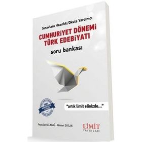 Cumhuriyet Dönemi Türk Edebiyatı Soru Bankası - Feyzullah Çelikbağ Mehmet Saylan