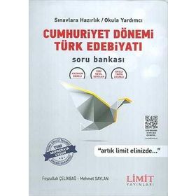 Cumhuriyet Dönemi Türk Edebiyatı Soru Bankası Limit Yayınları