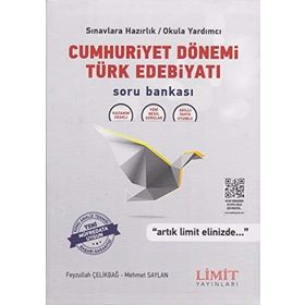 Cumhuriyet Dönemi Türk Edebiyatı Soru Bankası Limit Yayınları