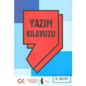 Cumhuriyet Kitapları Yazım Kılavuzu