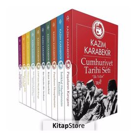Cumhuriyet Tarihi Seti İlk Yıllar 10 Kitap - Kazım Karabekir