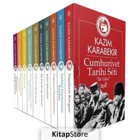 Cumhuriyet Tarihi Seti İlk Yıllar 10 Kitap - Kazım Karabekir