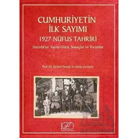 Cumhuriyetin İlk Sayımı İş Bankası Kültür Yayınları