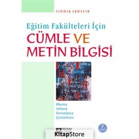 CÜMLE VE METIN BILGISI - SIDDIK AKBAYIR