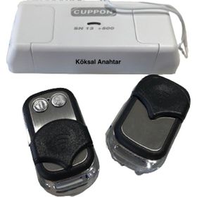 Cuppon SN 13+500 12-24 V 2 Kumanda İle Birlikte Manyetik Kapı Panjur Bariyer Kumanda Beyini