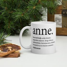 Cuprise Anne Yazılı Baskılı Kupa