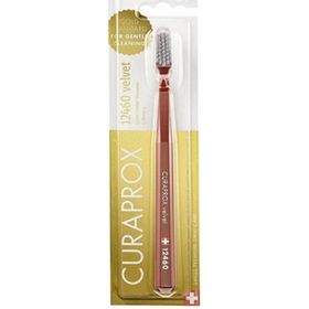 Curaprox 12460 Kahverengi-Gri Velvet Diş Fırçası