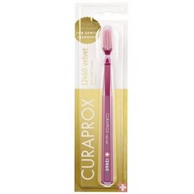 Curaprox 12460- Pembe-Kırmızı Velvet Diş Fırçası