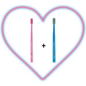 Curaprox CS 5460 Love 2 Adet Pembe-Mavi Diş Fırçası